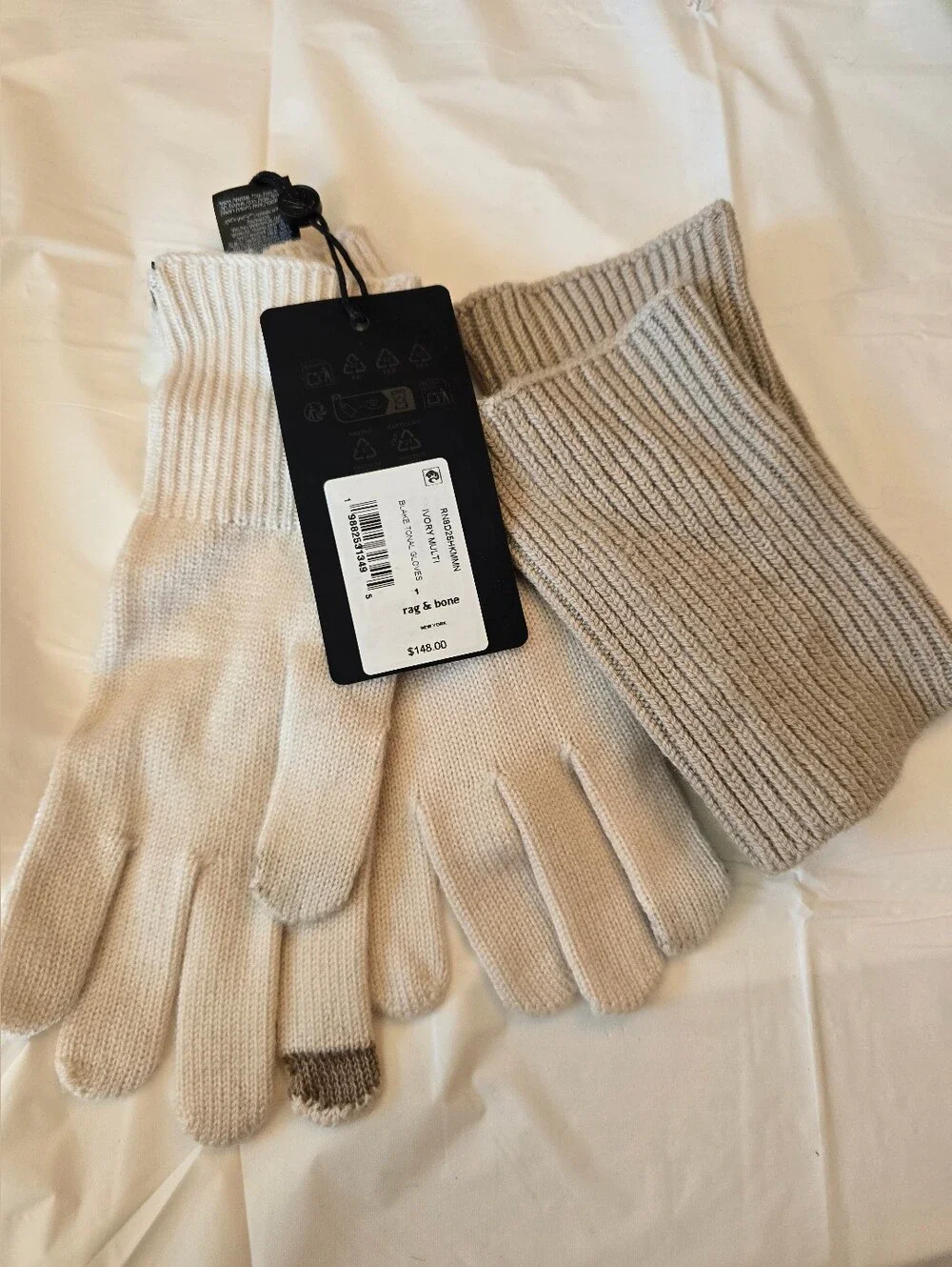 Rag & Bone Blake Tonal Gloves NWT Popular Gifts Fall Winter Phone Friendly